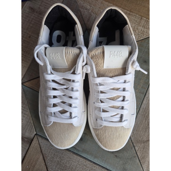 P448 F22Thea-W, Platform RIVER, Calf Hair Toe/Tongue & Patent Leather, EU36 - Picture 4 of 8